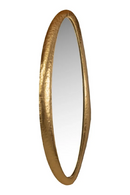 Miroir oval doré | Richmond Belia | Meubleluxe.fr