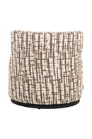 Fauteuil d’appoint imprimé crème | Richmond Interiors Franny | OROA.fr