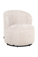 Chaise Pivotante Pour Enfant Crème | Richmond Interiors Jackie | OROA.fr
