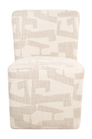 Fauteuil d’appoint à roulettes beige | Richmond Interiors Lorain | OROA.fr