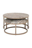 Tables basses gigognes en marbre (2) | Richmond Interiors Fairfax | OROA.fr
