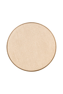 Table d’appoint sur piédestal en porcelaine beige | Richmond Interiors Selly | OROA.fr