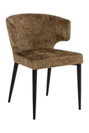 Chaise de Salle à Manger à Dossier Courbé Brun | Richmond Interiors Taylor | OROA.fr