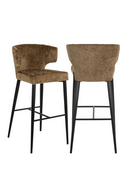 Tabouret De Bar A Dossier Courbé | Richmond Interiors Taylor | OROA.fr
