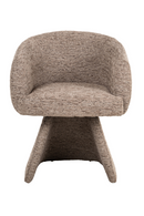 Chaise de Salle à Manger Pivotante à Base Conique | Richmond Interiors Quiriro | OROA.fr