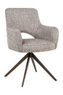 Chaise de Salle à Manger Pivotante Avec Découpe | Richmond Interiors Ginerva | OROA.fr