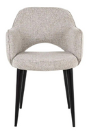 Fauteuil de Salle à Manger à Dossier Découpé | Richmond Interiors Giovanni | OROA.fr