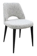 Chaises de Salle à Manger Naturelles à Dossier Découpé (2) | Richmond Interiors Tabitha | OROA.fr
