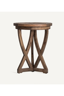 Table d'appoint en pin à base croisée | Vical Home Chirlwe | OROA.fr