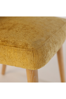 Chaise à manger en lin jaune (2) | Vical Home Lage | OROA.fr