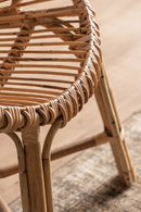 Fauteuil rond en rotin | Vical Home Chilaw | OROA.fr