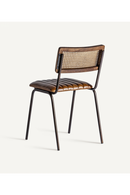 Chaise de salle à manger en cuir brun | Vical Home Almstock | OROA.fr