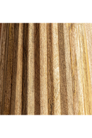 Table d'appoint marron sur pied en bois de mangue | Vical Home Plisse | OROA.fr