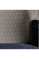 Chaise de salle à manger en velours noir | Vical Home Trun | OROA.fr