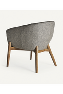 Fauteuil baril clouté gris | Vical Home Neive | OROA.fr