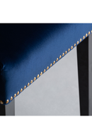 Chaise de salle à manger cloutée en velours bleu (2) | Vical Home Isella | OROA.fr