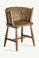 Chaise d'appoint en bois de sapin courbé | Vical Home Quenza | OROA.fr