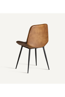 Chaise de salle à manger en cuir Camel (2)| Vical Home Morton | OROA.fr