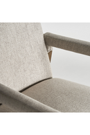 Fauteuil d'appoint en lin crème | Vical Home Baena | OROA.fr