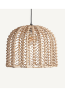 Suspension à dôme en rotin tressé | Vical Home Plisse