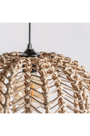 Suspension à dôme en rotin tressé | Vical Home Plisse
