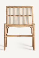 Chaise de salle à manger en rotin marron | Vical Home Tandag | OROA.fr