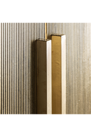 Armoire à 2 portes à rebords dorés | Vical Home Valbruna | OROA.fr