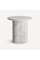 Table d'appoint à base de pilier strié | Vical Home Esches | OROA.fr