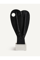 Sculpture décorative en aluminium noir (lot de 2) | Vical Home Messier