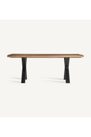 Table de salle à manger à pieds en X | Vical Home Gard | OROA.fr