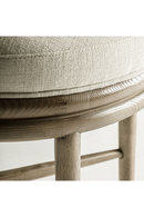 Chaise de salle à manger en chêne courbé et rembourré | Vical Home Varaire | OROA.fr