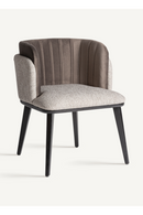Chaise d'appoint moderne à dossier en velours | Vical Home Labege | OROA.fr
