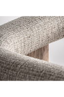 Chaise d'appoint incurvée en chêne naturel | Vical Home Ustka | OROA.fr