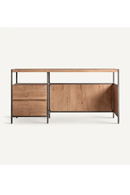 Bureau à 2 tiroirs en bois de manguier | Vical Home Killeany | OROA.fr