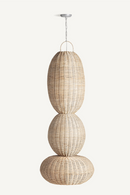 Suspension ovale en rotin M | Vical Home Tekax