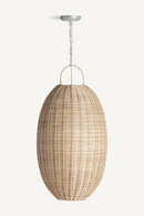 Suspension ovale en rotin M | Vical Home Tekax