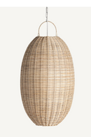 Suspension ovale en rotin M | Vical Home Tekax