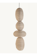 Suspension ovale en rotin M | Vical Home Tekax