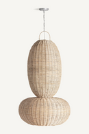 Suspension ovale en rotin S | Vical Home Tekax