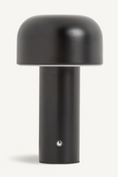 Lampe de table à dôme en fer noir | Vical Home Malik