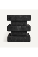 Tabouret en pin noir | Vical Home Vievy | OROA.fr