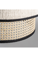 Suspension cylindrique en rotin | Vical Home Glesse