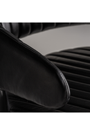 Chaise de salle à manger en cuir noir (2)| Vical Home Jarpen | OROA.fr
