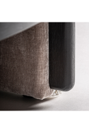 Fauteuil à dossier rond taupe | Vical Home Erbach | OROA.fr