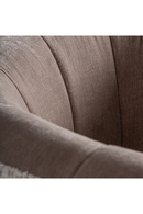 Fauteuil à dossier rond taupe | Vical Home Erbach | OROA.fr