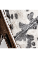 Fauteuil en cuir tacheté | Vical Home Helfaut | OROA.fr