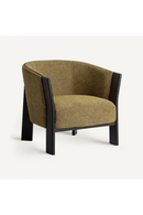 Fauteuil en chêne noir | Vical Home Nara | OROA.fr