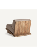Fauteuil à assise inclinée en teck | Vical Home Pure | OROA.fr