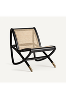 Fauteuil en rotin de frêne noir | Vical Home Gladbeck | OROA.fr