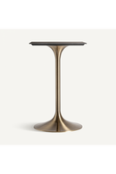 Table de bar carrée en porcelaine noire | Vical Home Ullaland | OROA.fr